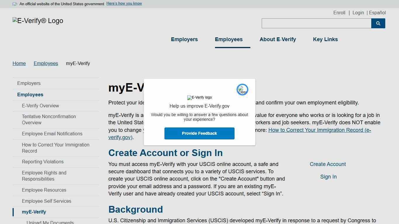 myE-Verify | E-Verify