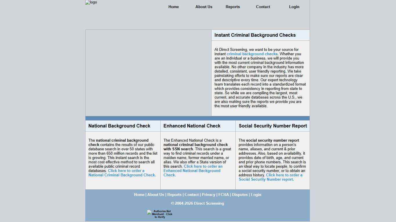 Criminal Background Checks - Instant Background Checks for Employment